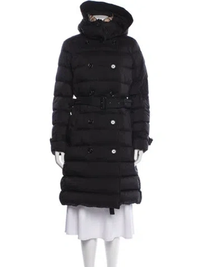 Pre-owned Burberry Down Down Coat In Gray