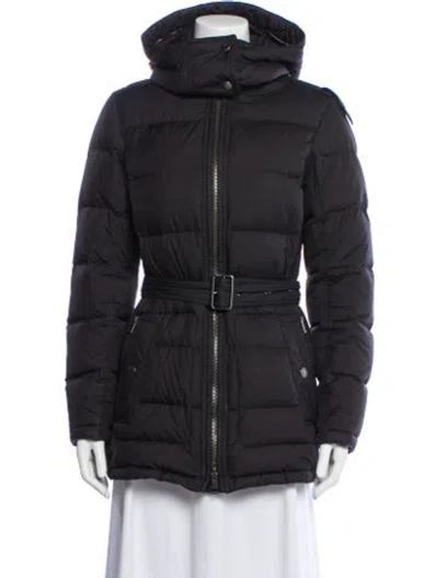 Pre-owned Burberry Down Down Jacket In Gray