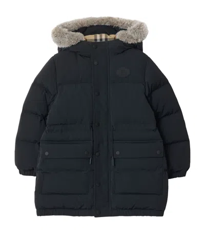 BURBERRY DOWN EKD HOODED PARKA