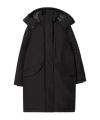 Burberry Down-filled Coat In Black