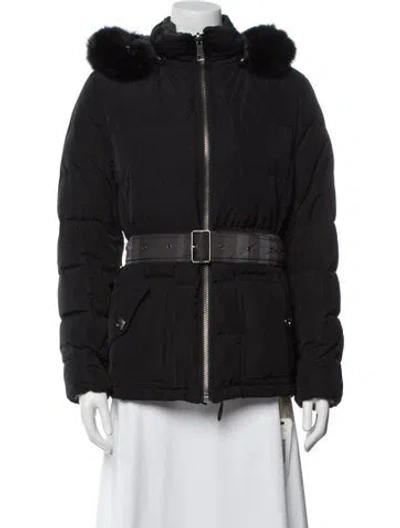 Pre-owned Burberry Down Jacket In Black