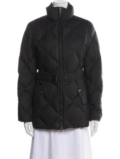 Pre-owned Burberry Down Jacket In Black