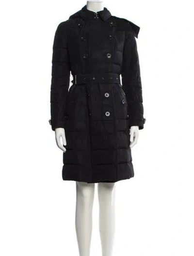 Pre-owned Burberry Down Jacket In Black