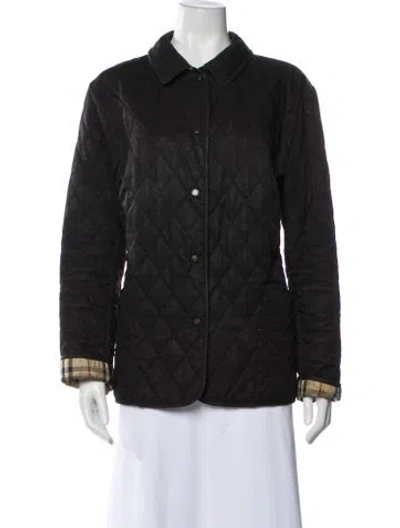 Pre-owned Burberry Down Jacket In Black