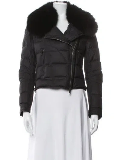 Pre-owned Burberry Down Jacket In Black