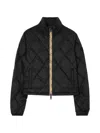 Burberry Down Jacket In Black