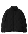 Burberry Ekd Nylon Padded Jacket In Black