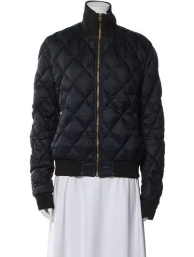 Pre-owned Burberry Down Jacket In Blue