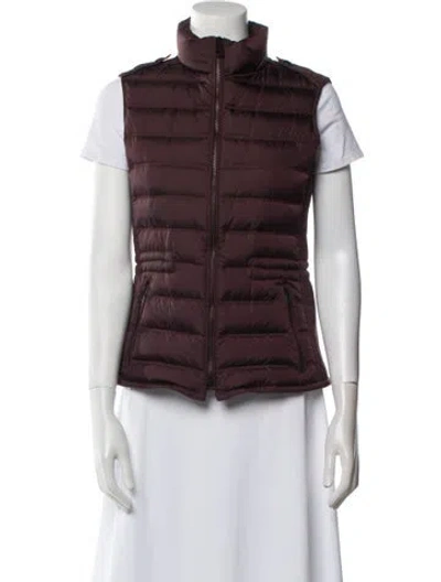 Pre-owned Burberry Down Jacket In Brown
