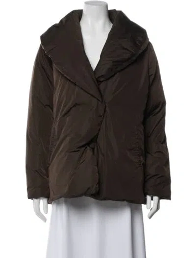 Pre-owned Burberry Down Jacket In Brown