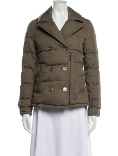 Pre-owned Burberry Down Jacket In Brown