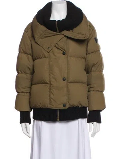 Pre-owned Burberry Down Jacket In Multi