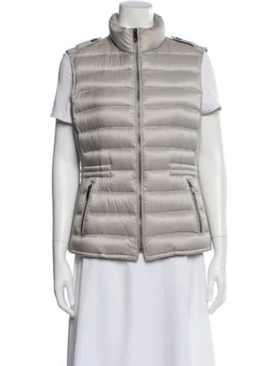 Pre-owned Burberry Down Jacket In Neutral