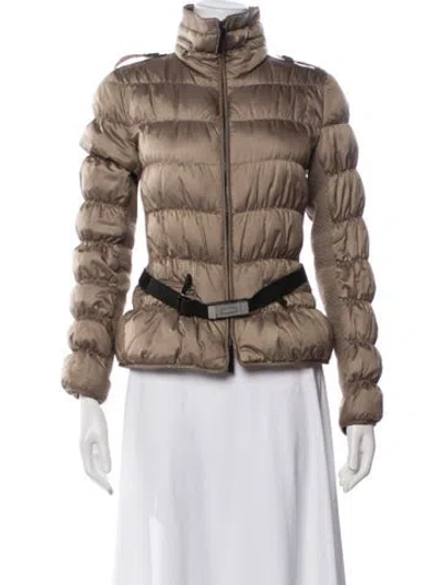Pre-owned Burberry Down Jacket In Neutral