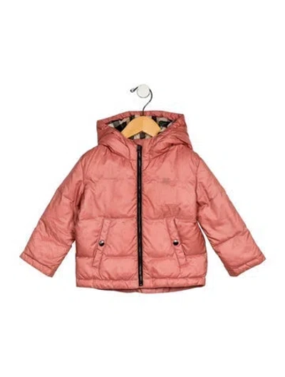 Pre-owned Burberry Babies' Down Jacket In Neutrals