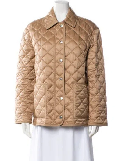 Pre-owned Burberry Down Jacket W/ Tags In Neutral