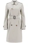Burberry Trench Coat Belted At Waist With Epaulettes
