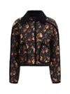 Burberry Floriston Quilted Jacket In Multi
