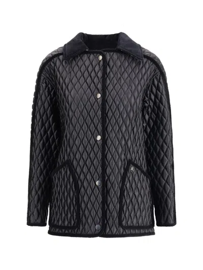 Burberry Women Floriston Jacket In Black