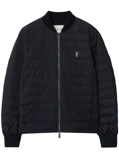 Burberry Down Jackets In Blue