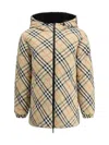 Shop Burberry Down Jackets In Multicolour