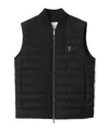 Burberry Langham Down Vest In Black
