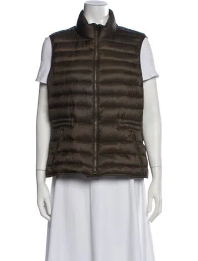 Pre-owned Burberry Down Vest In Neutrals