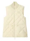 Burberry Devonside Quilted Vest In Multi
