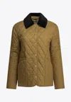 Burberry Dranefeld Quilted Jacket In Brown
