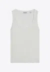 Burberry Draped Tank Top
