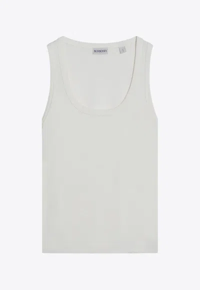 BURBERRY DRAPED TANK TOP