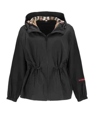 BURBERRY DRAWSTRING WINDPROOF JACKET