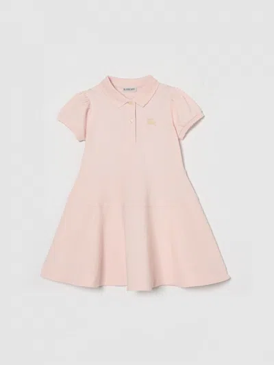Burberry Dress Kids  In Pink