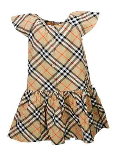 Burberry Kids' Dress In Grey
