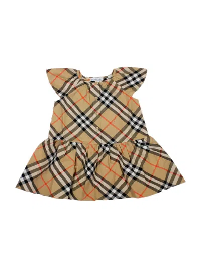 Burberry Kids' Dress In Grey