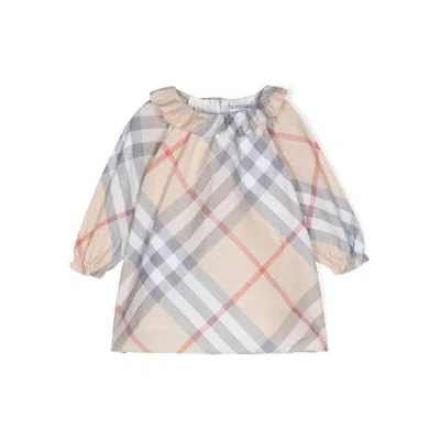 Burberry Kids' Dress In Multicolor