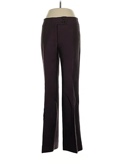 Pre-owned Burberry Dress Pants In Purple