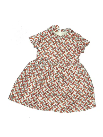 Pre-owned Burberry Kids' Dress In Red