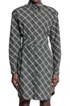 Burberry Check Dress In Beige