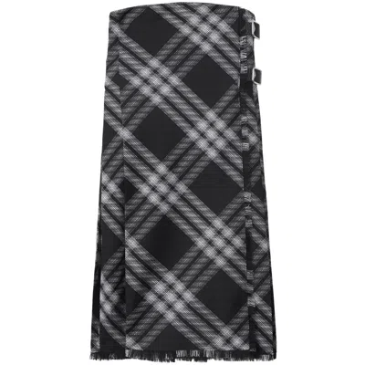 BURBERRY DRESSES BLACK, GRAY