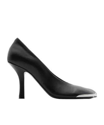 BURBERRY BURBERRY DUCK SQUARE TOE PUMPS