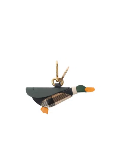 Burberry Duck Charm In Green