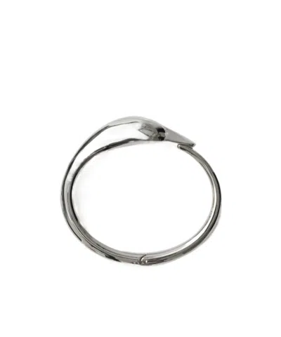Burberry Duck Cuff In Metallic