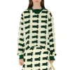 Burberry Duck Print Viscose Jumper