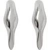 Burberry Duck Stud Earrings In Metallic