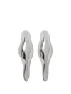 Burberry Duck Stud Earrings In Silver
