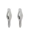 Burberry Duck Stud Earrings In Metallic