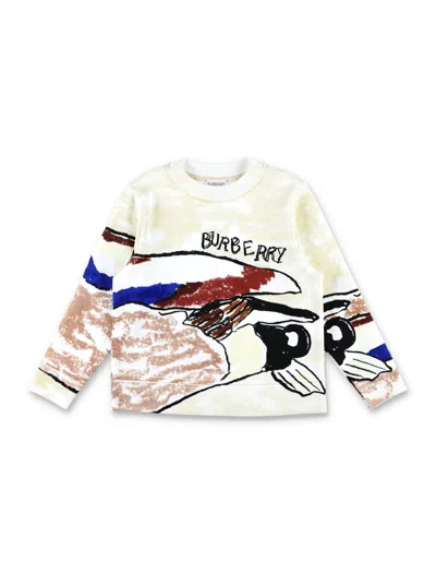 Burberry Kids' Duck Sweatshirt In White