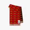 BURBERRY BURBERRY DUCK WOOL CASHMERE SCARF