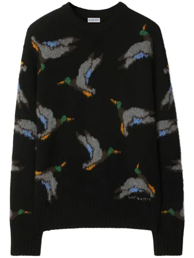 BURBERRY DUCK WOOL SWEATER